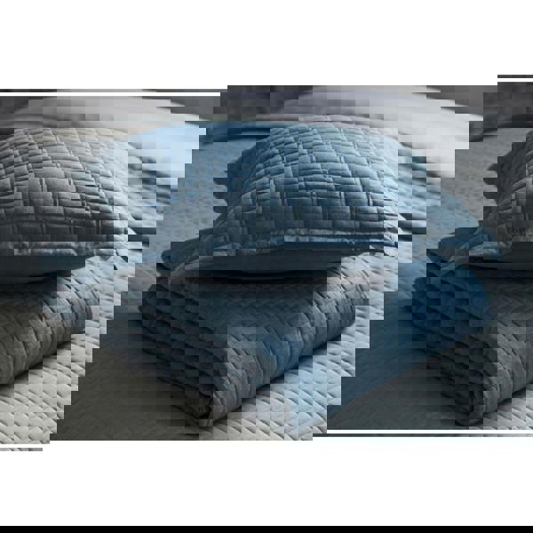 Belledorm Crompton Filled Cushion - Cobalt