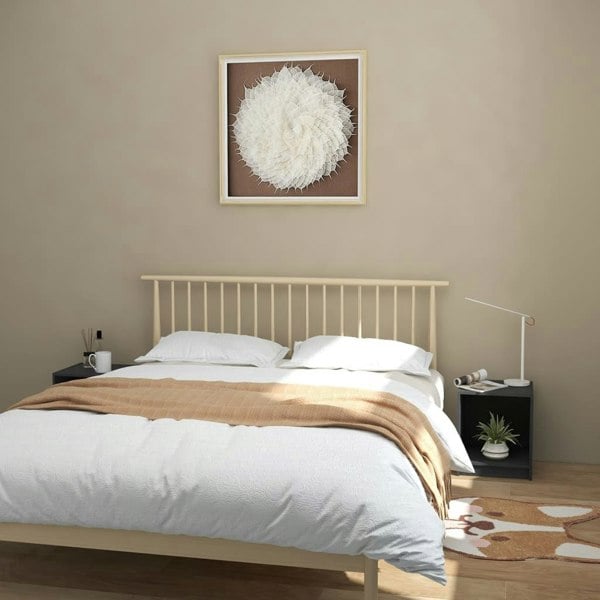 Berkfield Bedside Cabinets 2 pcs Grey 35.5x33.5x41.5 cm Solid Pinewood