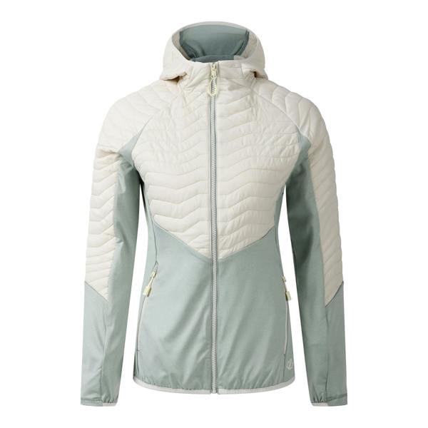 Dare 2B Womens/Ladies Air Lite Hybrid Jacket - Almond Milk/Glacier Green
