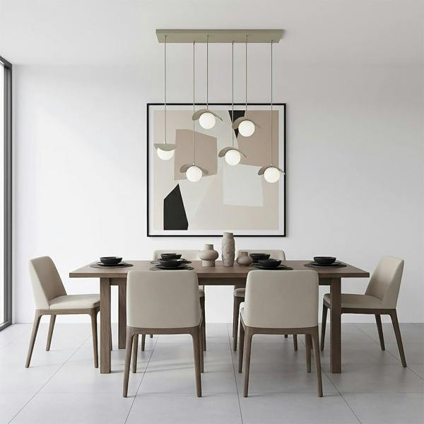 Emibig RITUAL Pendant Lamp 6 x G9 Beige