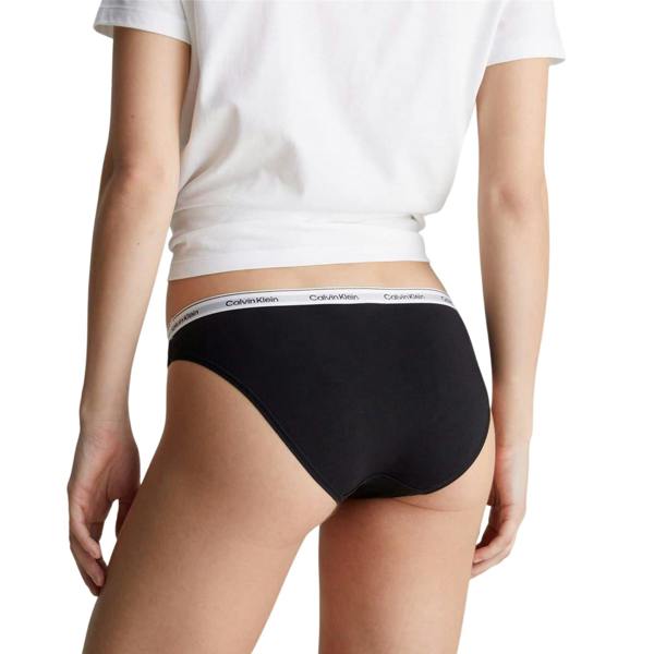 Calvin Klein Womens/Ladies Carousel Briefs (Pack of 3) - Black - 