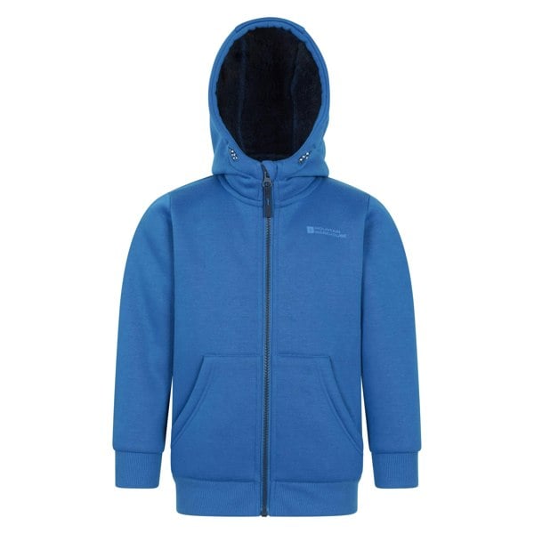Mountain Warehouse Kids Nordic II Full Zip Hoodie - Blue