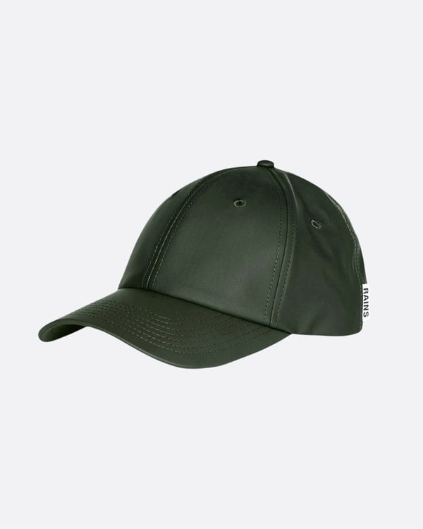 Rains Waterproof Six Panel Cap - 03 Green