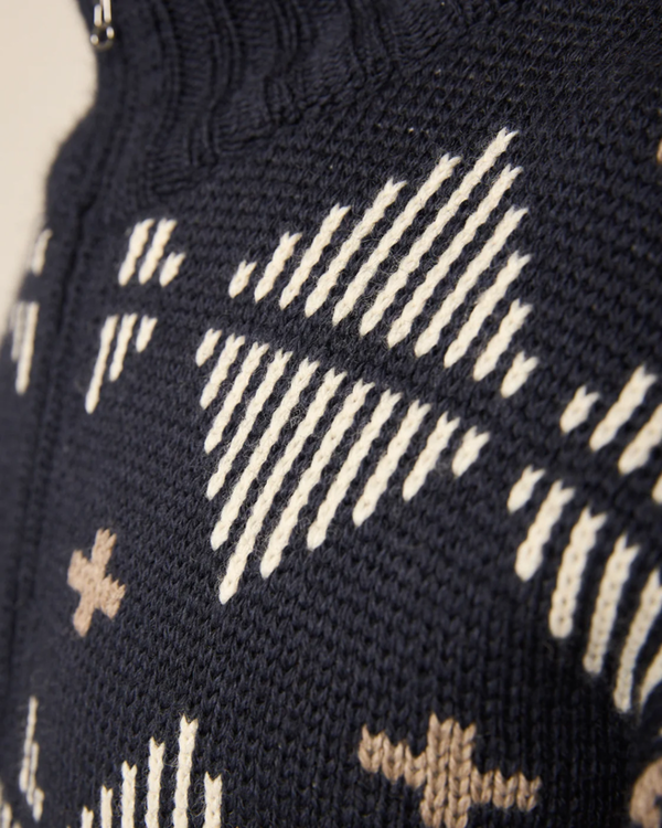 Peregrine Mountain Zip Neck Sweater