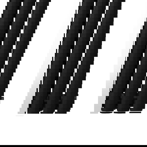 Monstershop Oval Mirror Radiator - 1800mm x 380mm - Black