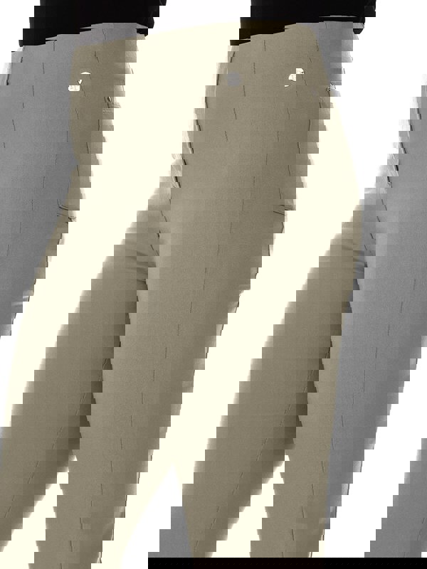 PennyPlain Capri Bengaline Trousers - Sage