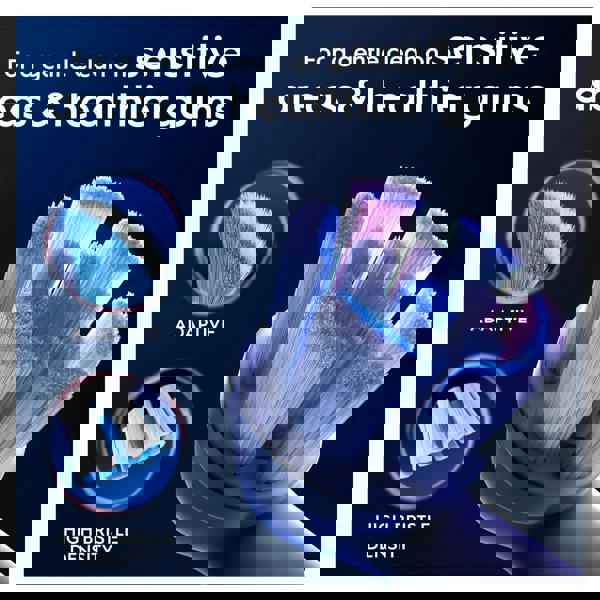 Oral-B iO Replacement Heads Gentle Clean White 4 Pack - Additional 2