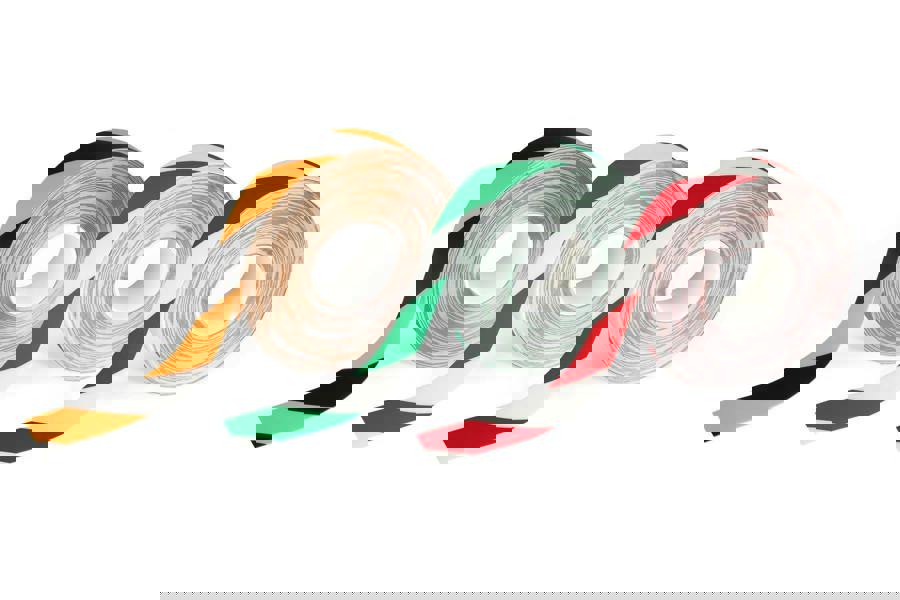 Durable DURALINE Safety Non-Slip Hazard Warning Tape | 50mm x 30m | Red/White