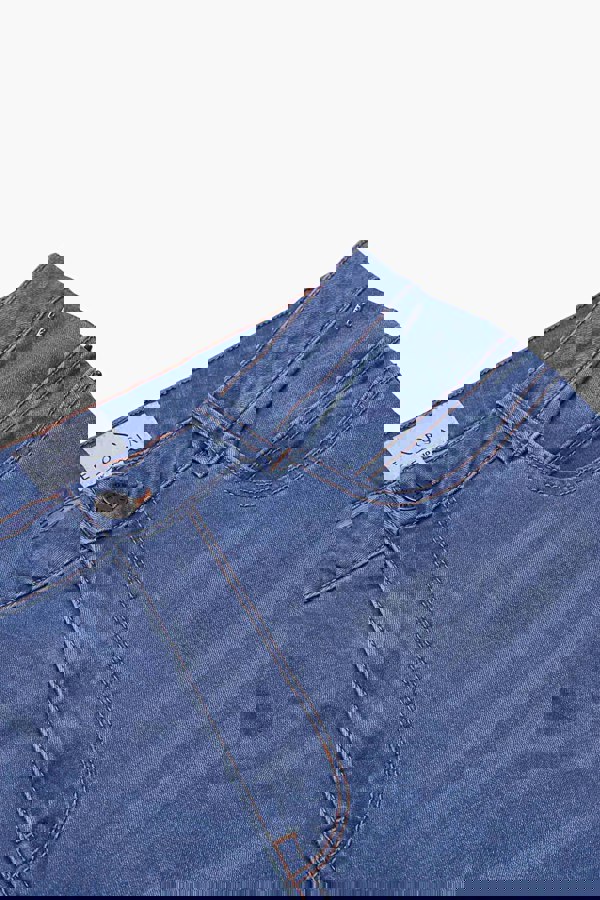 ENORSIA Mid Waist Skinny Jeans