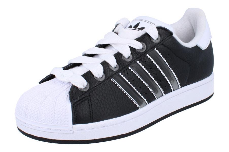 Adidas Originals Superstar Ii Mens Trainers  JQ3209 - Black Silver White JQ3209 - Photo 0