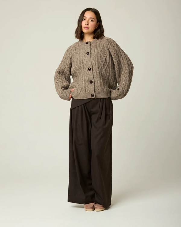 Peregrine  Beckett Cable Knit Cardigan