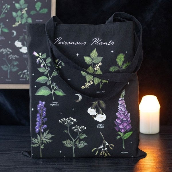 Serano Poisonous Plants Polycotton Tote Bag