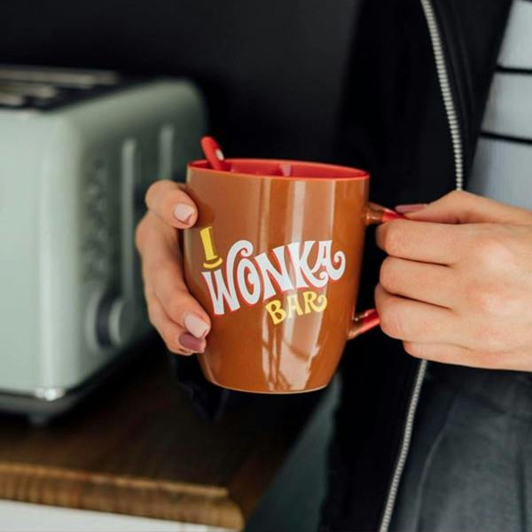 Grupo Eric Willy Wonka Ceramic Mug 380ml with Spoon