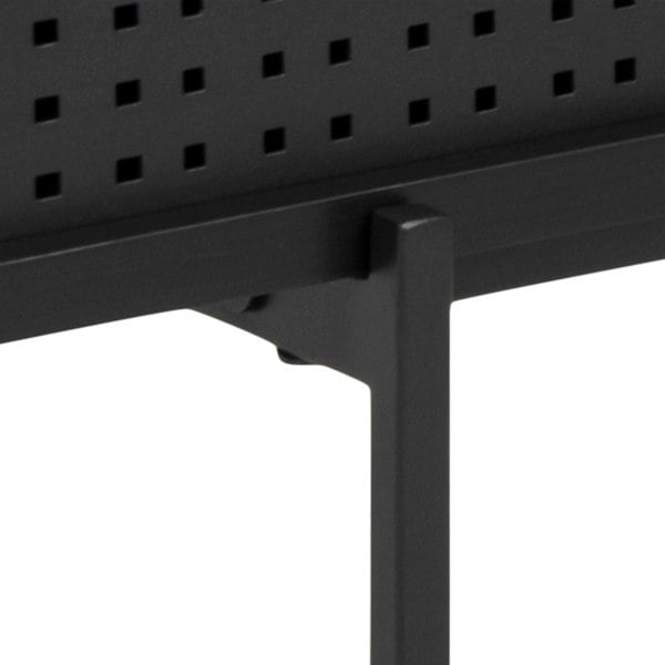 Furniture To Go Angus TV Unit with 1 Sliding Door in Black
