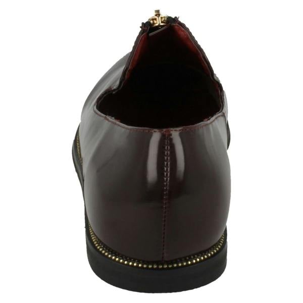 Down to Earth Ladies Down To Earth Zip Detail Loafer