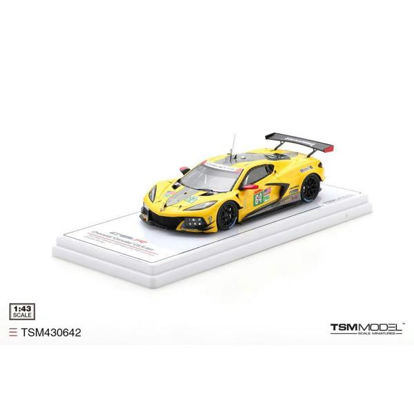 MCSlots Chevrolet Corvette C8.R #64 Corvette Racing 2022 WEC Sebring 1000 Miles GTE Pro 2nd Place 1:43 Scale TSM430642