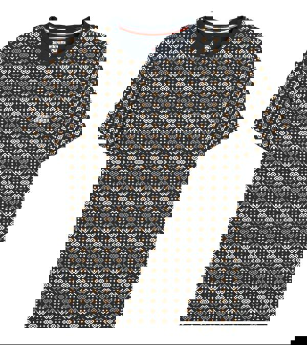 Lambretta Mens All Over Geometric Smart Classic Retro T-Shirt