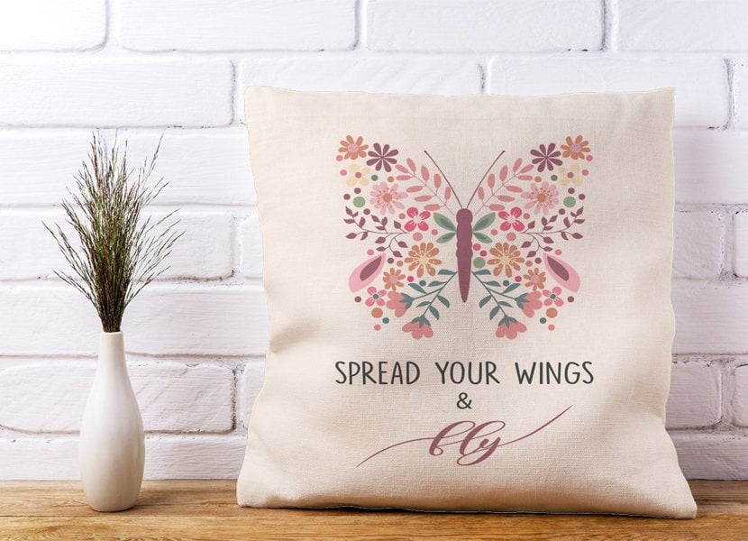 Warren Reed Spread Your Wings Cushions