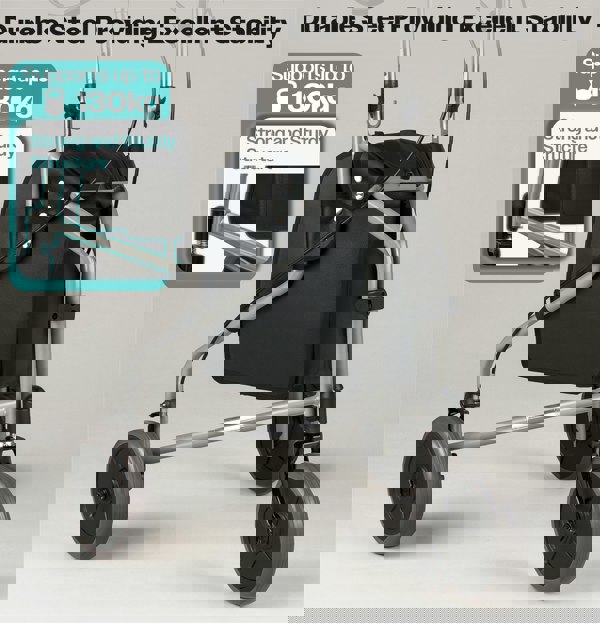 Aidapt Three Wheeled Walker  Silver