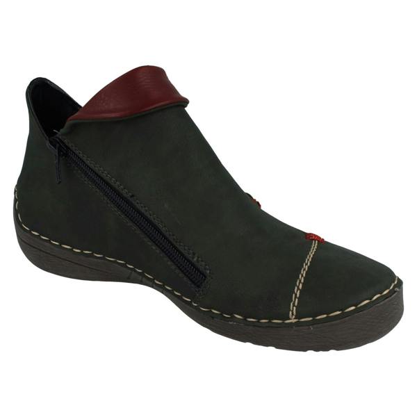 Rieker Ladies Rieker Casual Ankle Boots 72581