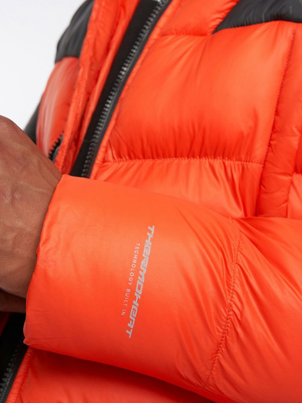 Duck and Cover Raymax Padded Jacket Orange