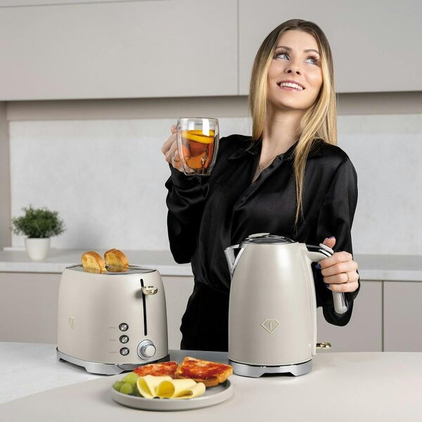 Berlinger Haus Toaster Cream Gold FTV0112