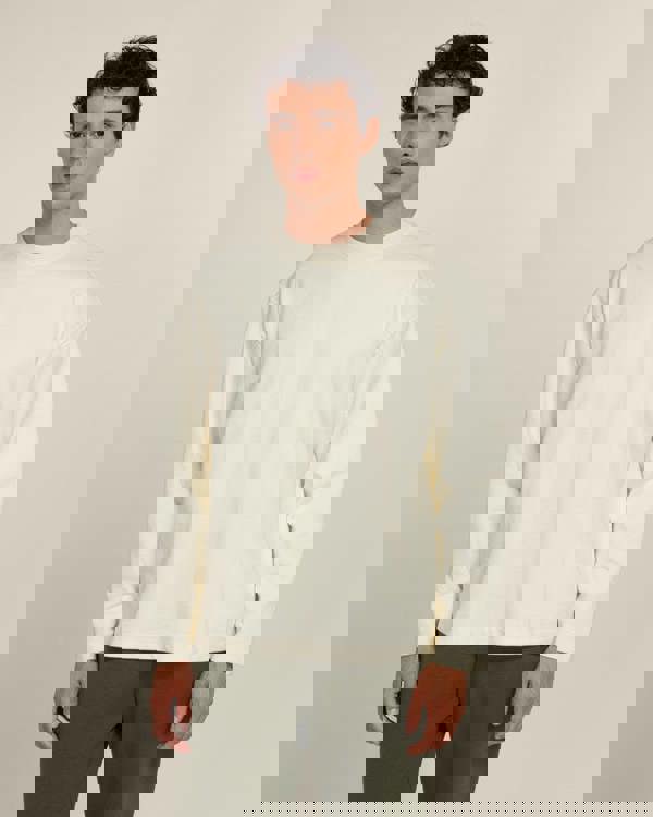 Larsson & Co Praesto - Oversized Stepped Hem Sweatshirt