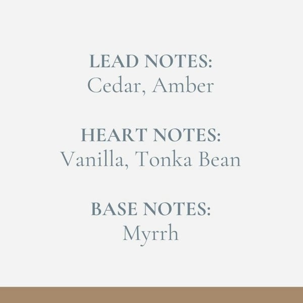 Fosse Living Tonka & Myrrh Scented Candle