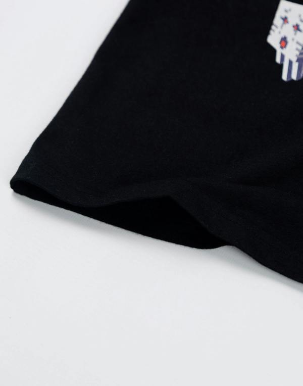 Vanilla Underground Minecraft Boys Black sprites Short Sleeved T-Shirt
