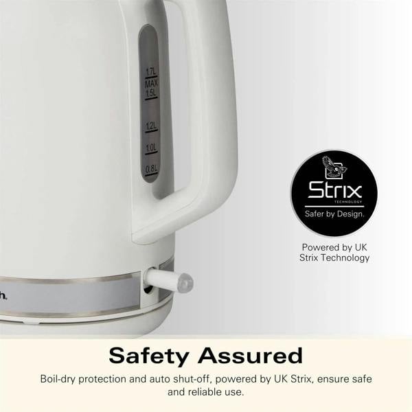 Hamilton Beach Ella 1.7L Kettle - Matte White