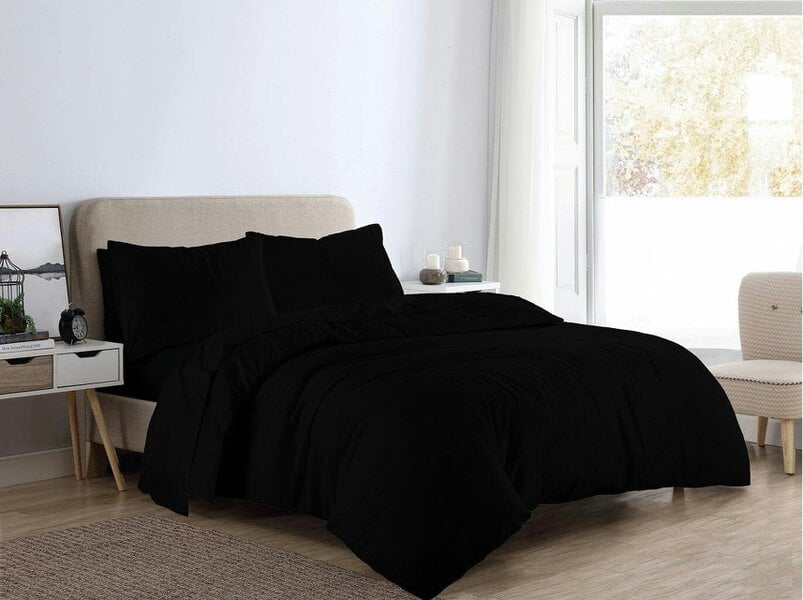 Night Zone Flannelette Duvet Cover Set – 100% Brushed Cotton Warm Bedding with Pillowcases