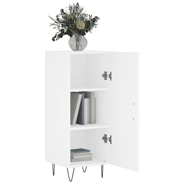 Berkfield Sideboard White 34.5x34x90 cm Engineered Wood