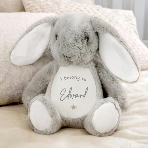 Abode Home & Gifts Personalised 'I Belong To' Bunny