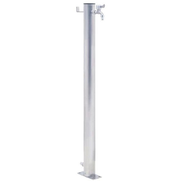 Berkfield Garden Water Column 80 cm Stainless Steel Round