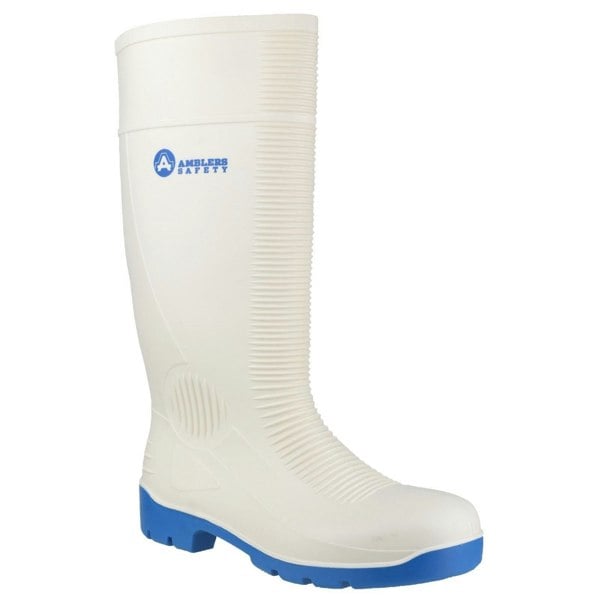 Amblers Safety FS98 Steel Toe Food Unisex Safety Wellingtons in White