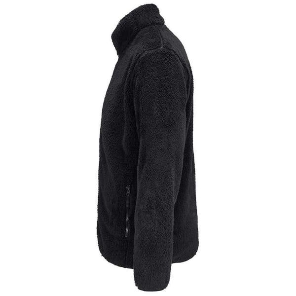 SOLS Unisex Adult Finch Fluffy Jacket - Carbon Grey