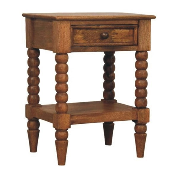 Artisan Furniture Solid Wood Spindle Bedside