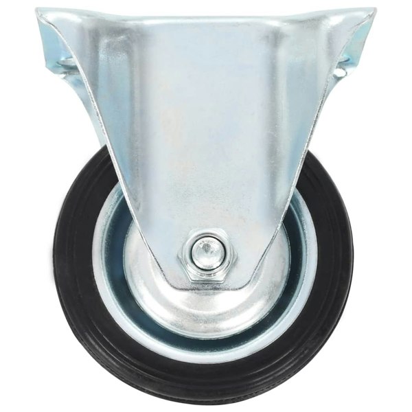 Berkfield 24 pcs Fixed Casters 75 mm