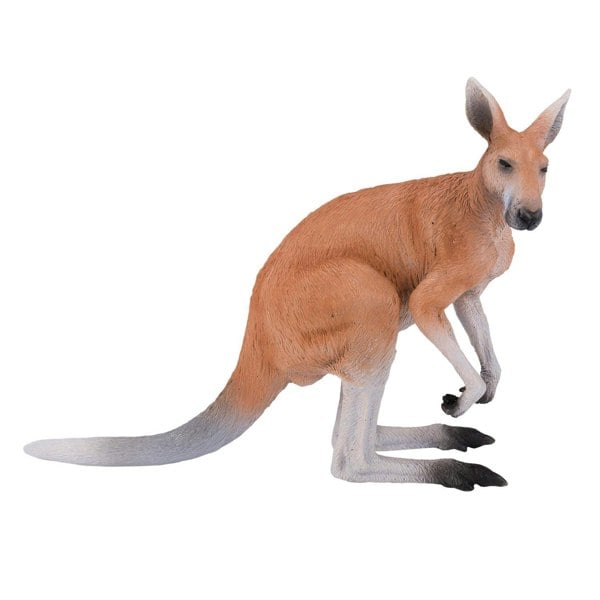 Mojo Fun Kangaroo Wildlife Toy Figure 10 cm Height Approx - 381010