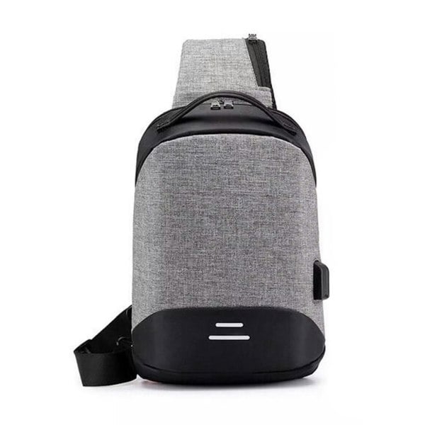 Aquarius Anti-Theft Waterproof Backpack with USB Charging Port Unisex Small Bag
