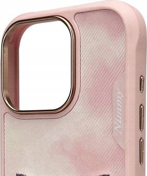 Nimmy Friends Big Eyed Pet 2.0 Cat Case for iPhone 16 Pro Max 6.9" Pink - N-XDY-iP16-Pro-Max-07