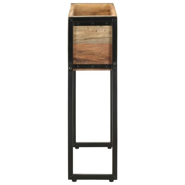 Berkfield Planter 60x20x68 cm Solid Reclaimed Wood