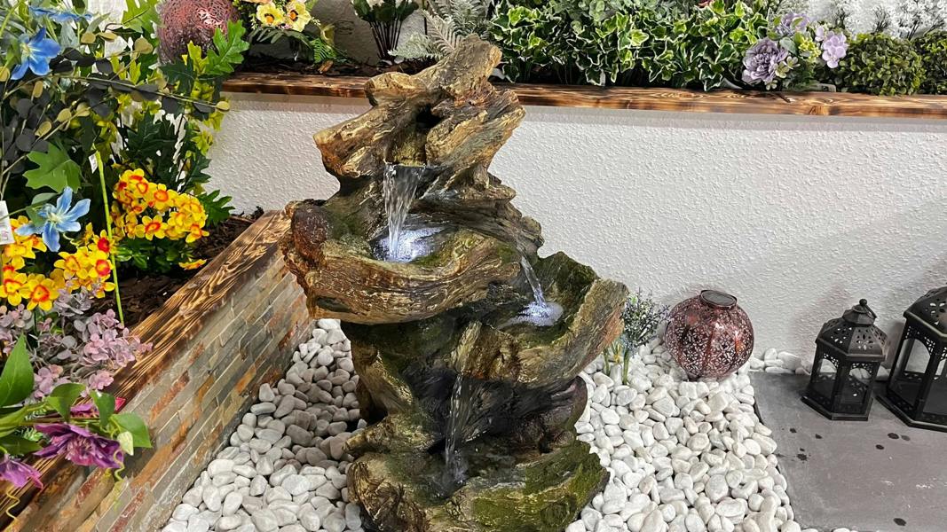 Tranquillity Water Features Driftwood Falls Woodland Water Feature