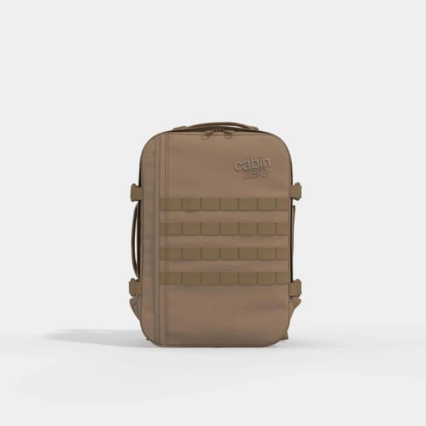 CabinZero Military Backpack 28L, Underseat-Approved Carry On, Durable 1000D Nylon - Pine Cone