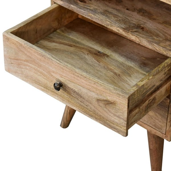 Artisan Furniture Solid Wood Classic Oak-ish Bedside