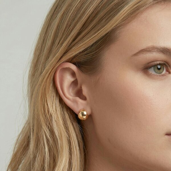 Uchi & Soto Kin Gold Knot Earrings