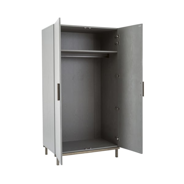 Lilly Wardrobe - Grey Oak Veneer