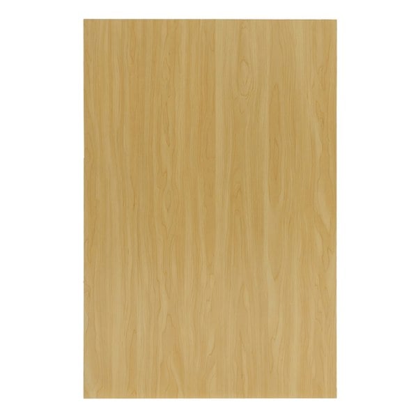 Maple countertop surface of Helios LED Shop Counter Set CM60, showcasing a smooth, light wood grain texture and natural finish
