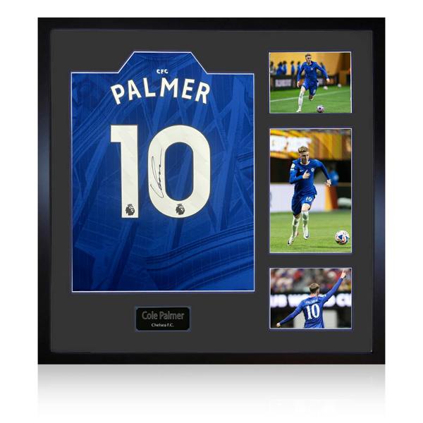 Cole Palmer Signed Chelsea 25/26 Shirt Elite Frame