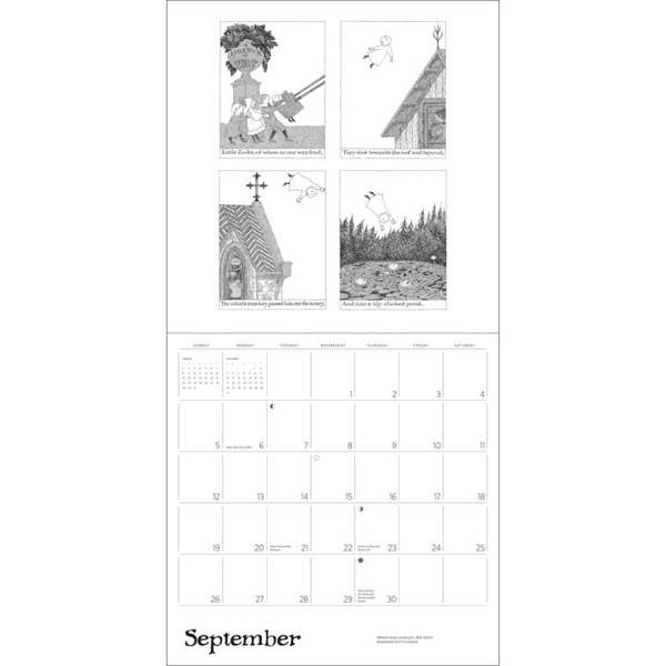 Edward Gorey Calendar 2027, Wall Calendars, Month To View, Art, Gift